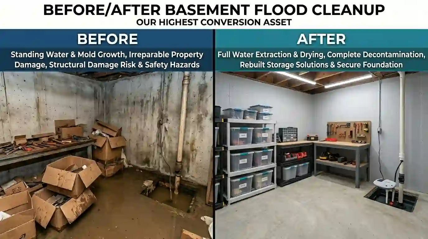 Pipe burst restoration Toronto 2