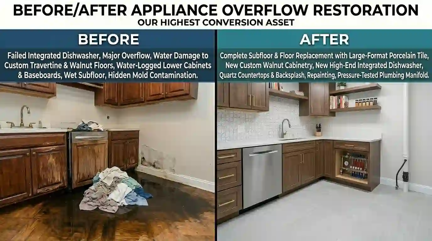 Pipe burst restoration Toronto 3