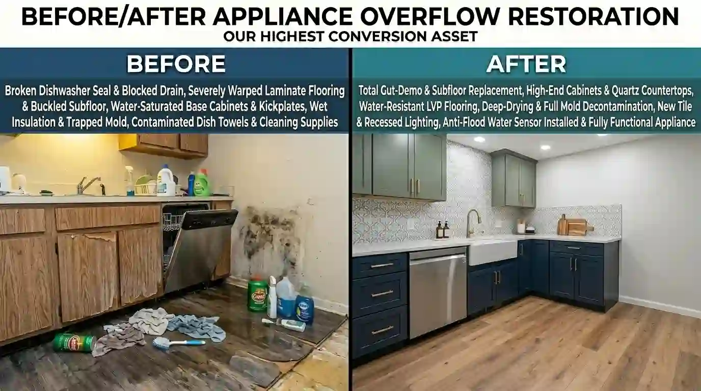 Pipe burst restoration Toronto 4