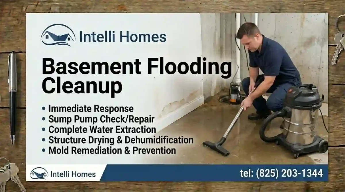 Basement flooding cleanup Toronto