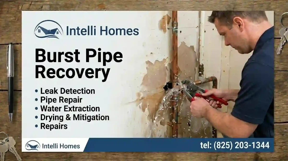 Burst pipe recovery Toronto
