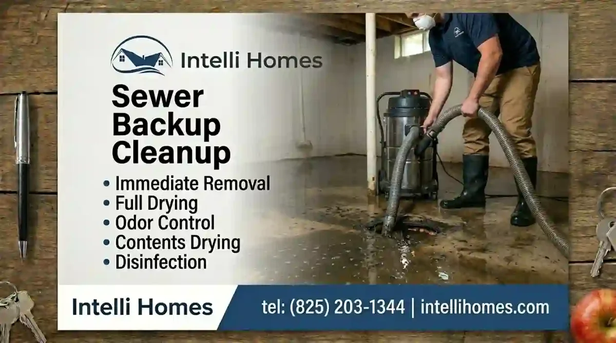 Sewer backup cleanup Toronto